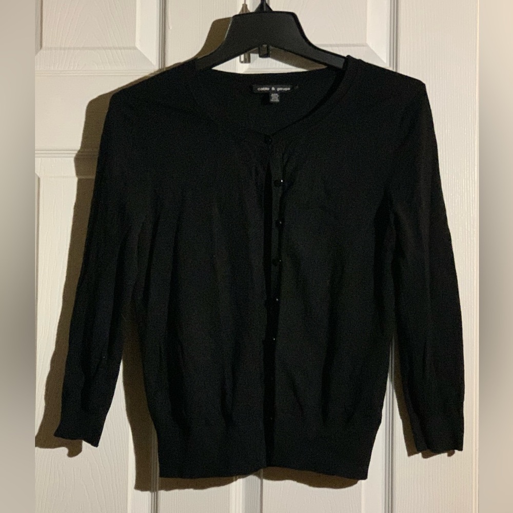 Cable&Gauge cardigan button up